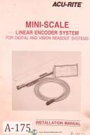 Acu-Rite-Acu-Rite Mini Scale Linear Encoder System Manual-Mini Scale-01
